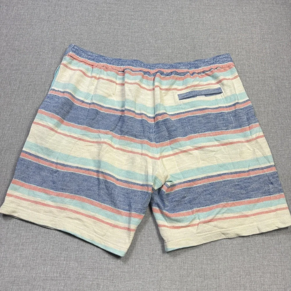 Tommy Bahama Boho Striped Drawstring Shorts‎ Mens 2XL Multicolor 9
